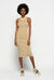 Lurex knit skirt