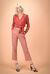 Pantalone bootcut in lana