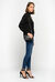 Cashmere blend pullover with lace