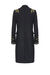 Cappotto in panno con alamari