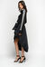 Taffeta skirt with bow