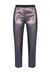 Pantaloni in twill di viscosa e lurex