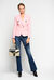 Blazer with mirrored buttons