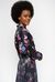Camicia in jacquard stampa fiore