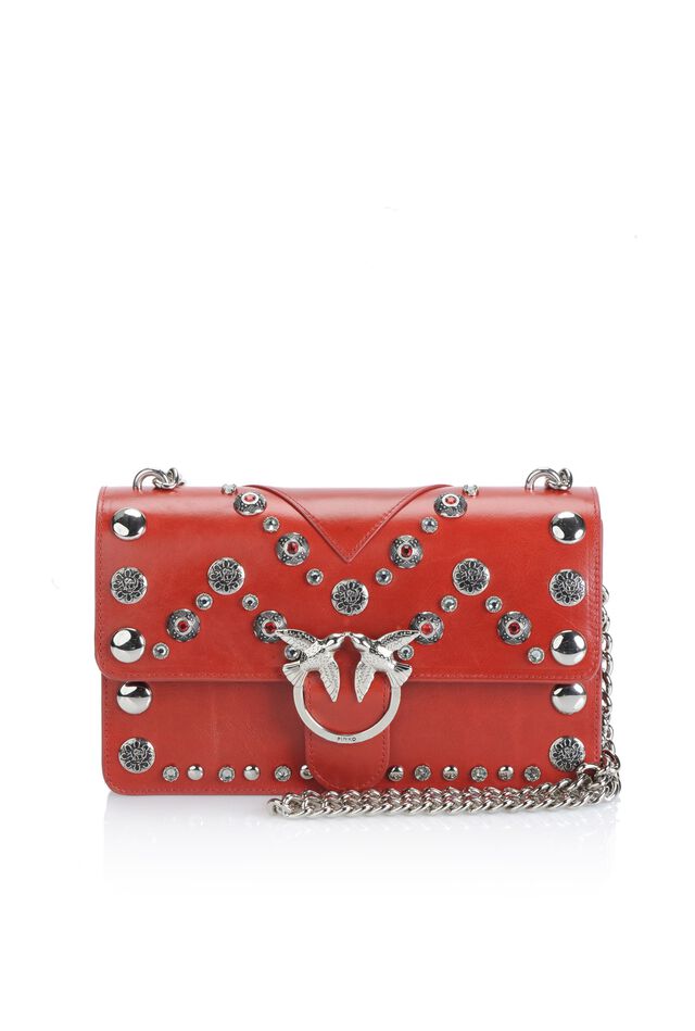 Love Bag Online Leather Love Bag Maxi Studs With