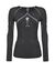 Maglia in tessuto seamless e decori laser cut