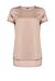 Stretch satin T-shirt