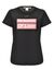 T-shirt lettering in jersey di cotone