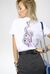 Cotton jersey T-shirt with snake logo