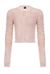 Cardigan effetto pelliccia