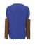 Maglia a V punto pannocchia con cut-out