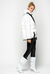 Technical quilted coat