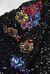 All-over sequin bodysuit with jewel embroidery