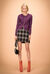 Cardigan misto cachemire con bottoni gioiello
